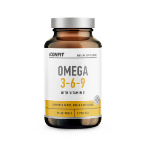 Toidulisand ICONFIT Omega 3-6-9 (90 kapslit)