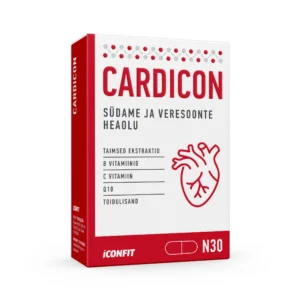 ICONFIT Cardicon - südame ja veresoonte heaoluks (30 kapslit)