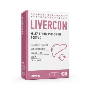 ICONFIT Livercon - maksafunktsioonide toetuseks (30 kapslit)