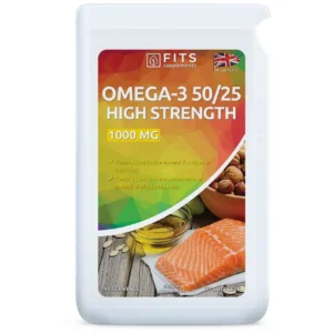 Toidulisand FITS Omega-3 High Strength (EPA 500mg, DHA 250mg, 90 õlikapslit)