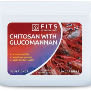 Toidulisand FITS Kitosaan ja Glükomannaan (60 kapslit)