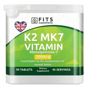Toidulisand FITS K2-Vitamiin MK7 (100mcg, 90 tabletti)