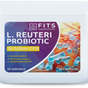 Toidulisand FITS piimhappebakterid L. Reuteri Lactobacillus (60 kapslit)