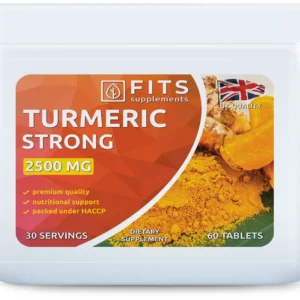Toidulisand FITS Kurkum Strong (2500mg, 60 tabletti)