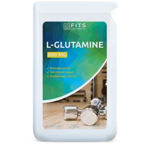 Toidulisand FITS L-Glutamiin (800mg, 90 kapslit)