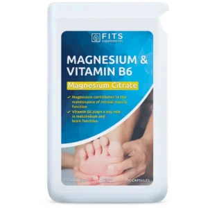 Toidulisand FITS Magneesium ja B6-Vitamiin (90 kapslit)
