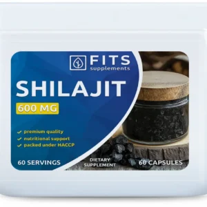 Toidulisand FITS Shilajit fulvohape (600mg, 60 kapslit)